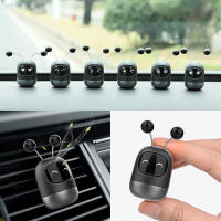 น่ารักรถ Air Vent น้ำมันหอมระเหยคลิป Car Air Freshener MINI หุ่นยนต์คอนโซลกลาง Air Conditioner น้ำหอมเครื่องประดับตกแต่งภายในรถยนต์-Zitao