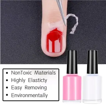 Cat's Eating Glam Easy 2 Retractable Effects Nail Polish # 04 Girls bite  black