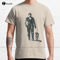 New Mad Max - The Road Warrior Custom Poster Classic T-Shirt Cotton Tee Shirt Volleyball Shirts Custom Aldult Teen Unisex