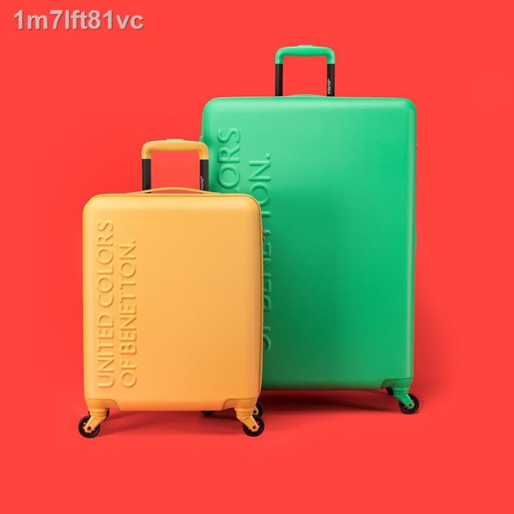 Benetton small suitcase pword suitcase ultra-light 20-inch boarding ...