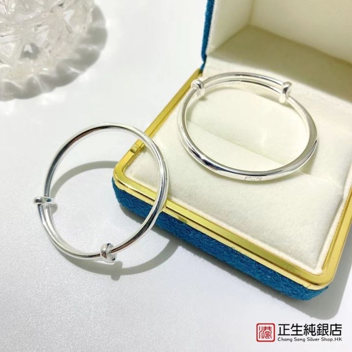 hong-kong-zhengsheng-newsterlingbraceletfootbaby-adultsilver-braceletsilver-bracelet