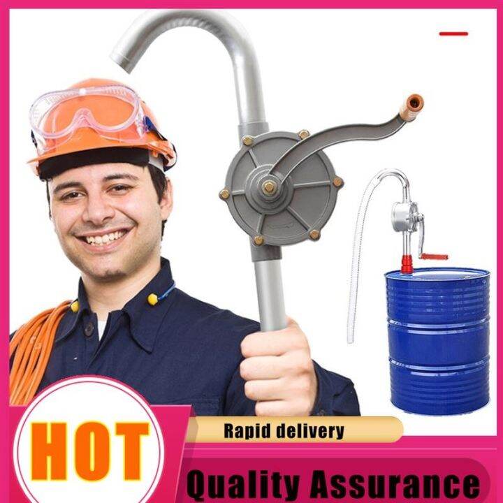 Manual Hand Pump Heavy Drum Rotary New Oil Fuel Barrel Heavy Duty Pump