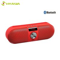 HYASIA Bluetooth speaker Audio Mobile Phone Bracket Multi-Function Subwoofer Tf Card Fm Radio Aux Mp3 Music Play Outdoor Speaker