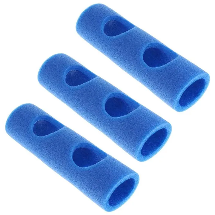 3 Pcs Swimming Pole Connector EPE 2 Cross Holes Swimming Noodle