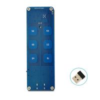 5 Keys Air Flying Mouse Multi-Function Mouse Navy Blue PCB Multimedia Keys Function Module