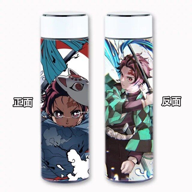 Japanese Anime Cartoon Vacuum Flask Thermos Kawaii Loli Girl Print