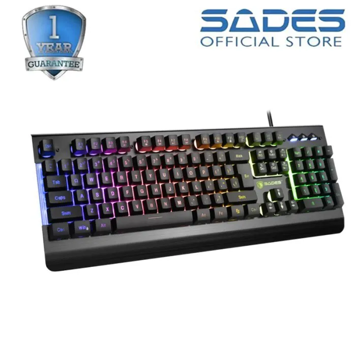 Sades Keyboard Gaming RGB Fullsize Sades Neo Whistle Lazada Indonesia