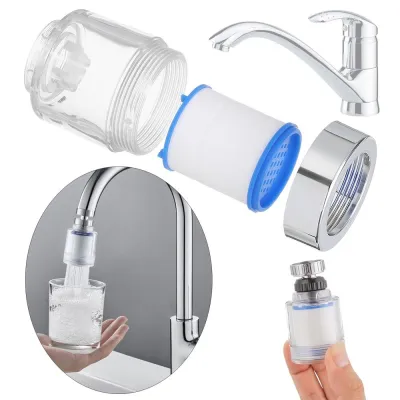 ✽✚ Economy Kitchen Faucet Aerator 360° Rotate Swivel Sink Tap Purifier Sprayer Filter Diffuser Water Saving Nozzle Faucet Connector