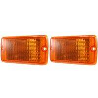 2Pcs Turn Signal Light for 2001-2006 Wrangler (TJ) Plastic Lens LH &amp; RH 55156488AB 55156489AB