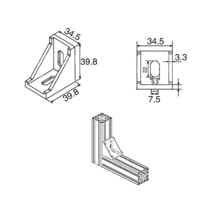 10pcs-2028-4040-3030-fasten-fitting-angle-20x28-40x40-30x30-l-connector-aluminum-corner-bracket-joint-brace