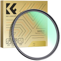 K &amp; F CONCEPT 49-82มม. HD UV กล้องเลนส์ MCUV Filter พร้อมเคลือบหลายชั้น49มม. 52มม. 58มม. 62มม. 67มม. 77มม. 82มม.