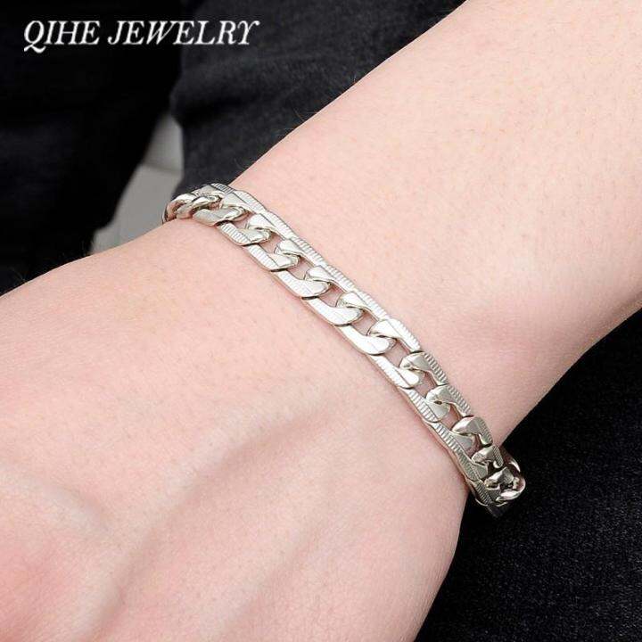 1pc Stainless Steel Hand Woven Chain Bracelet Men Irregular Cool Armband  Bracelets Male Jewelry | 90 Days Buyer Protection | Temu