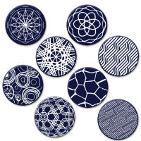 Non-slip Round Bowl Pad Heat Proof Heat Insulation Table Decoration Heat Insulation Pad Placemat Coaster