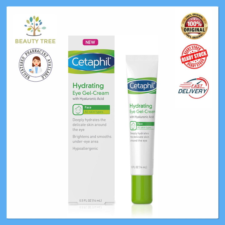 Cetaphil Hydrating Eye GelCream With Hyaluronic Acid Lazada