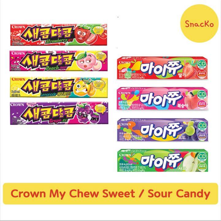 Crown My Chew Candy - Sweet - Sour - Korea Candy | Lazada PH