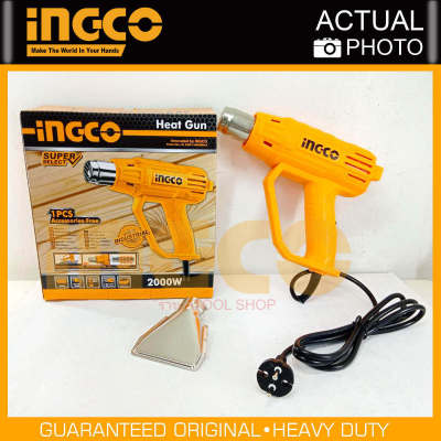 INGCO เครื่องเป่าลมร้อนไฟฟ้า 2000W HG200038  ( Heat Gun TB20036  )