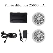 Pin áo điều hòa chạy 10-12h quạt điều hòa, bộ phụ kiện áo điều hòa