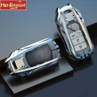 Hardingsun เคสโซ่ Kunci Remote Mobil ฝาครอบสำหรับ Honda Civic CR-V HR-V VEZEL แจ๊สแอคคอร์ดหยกคริเดอร์โอดิสซีย์2015- 2018พวงกุญแจป้องกัน