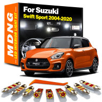 MDNG Canbus สำหรับ Suzuki Swift Sport 2004-2017 2018 2019 2020 LED ภายในแผนที่โดม Trunk ป้ายทะเบียน Light Kit หลอดไฟ Led รถยนต์