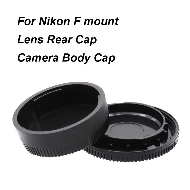 for-nikon-f-mount-ai-ais-lens-rear-cap-camera-body-cap-plastic-black-lens-cap-cover-set-no-logo