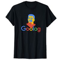 Goolag USSR Stalin Artsy graphic t shirts Unisex Black &amp; White T-Shirt Oversized t shirt Tops Streetwear Summer Mens clothing