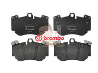 P65 016B ผ้าเบรก-F-แท้ BREMBO รุ่น Black : PORSCHE คาเยนน์ Cayenne Turbo 955 02-10 การันตีคุณภาพมาตรฐานโดย " เครอป อะไหล่ยนต์"