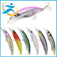 Agnie Crankbaits สำหรับเล่นกีฬากลางแจ้งที่มีประโยชน์เหยื่อปลาซิวเหยื่อจมตะขอปลาเหยื่อปลาสร้อยเหยื่อยาว