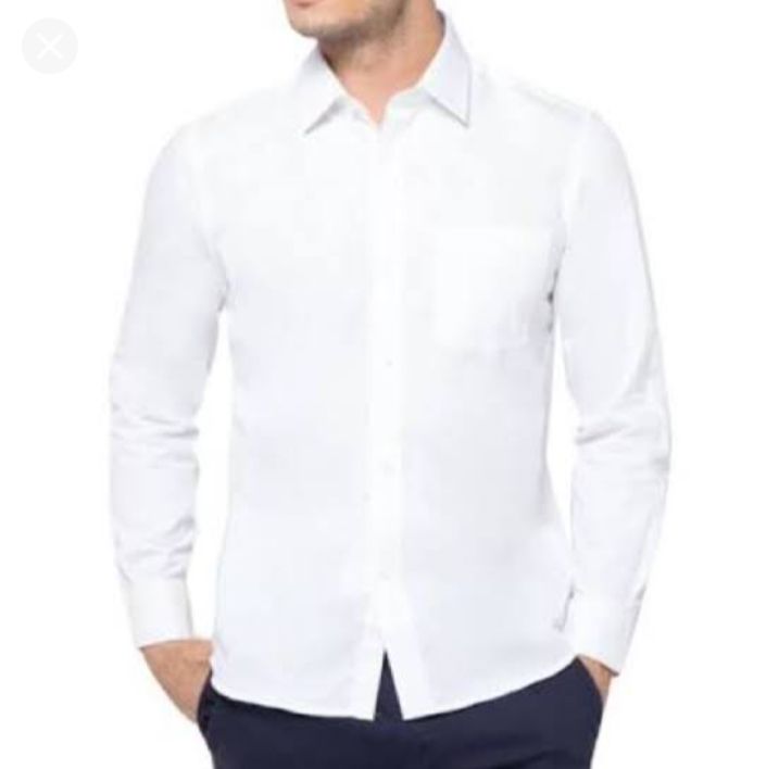 Baju kemeja panjang putih polos cowok/Kemeja kerja/Kemeja santai pria/Baju  kemeja polos putih/Kemeja Putih/Kemeja murah/Kemeja casual | Lazada  Indonesia