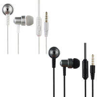 Earphones Wired In-Ear Headphones Wired Earbuds With Microphone Volume Control Headset Stereo Sound Free For Laptop Chromebook Android IOS Gaming robust