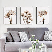 โมเดิร์นดอกไม้ภาพวาดผ้าใบประดับ Picture Home Room Wall Art Decor PosterFlowers โมเดิร์นภาพวาดสไตล์ Art ทางเดินห้องนั่งเล่นตกแต่งที่ไม่ซ้ำกัน