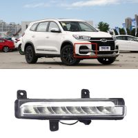 【ขายดี528 Oooozkhjue 】สำหรับ Chery Tiggo 8อุปกรณ์เสริมรถยนต์2018 LED กลางวันไฟกันชนหน้าไฟตัดหมอกด้านหน้า1ชิ้น