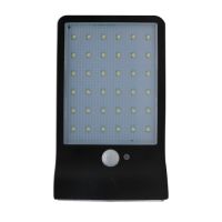 36 LED 450LM 3 Modes IP65 Water Resistant Solar Powered PIR Motion Sensor Induction Security Wall Lamp Outdoor Night Light (0640)