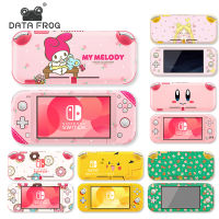 DATA FROG ข้อมูลกบคลุมทั้งหมดป้องกันสติกเกอร์สำหรับ Nintendo Switch Lite Controller ฝาครอบสติกเกอร์สกินแบบลอกสำหรับ Nintendo Switch Lite