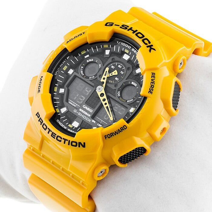 casio-g-shock-นาฬิกาข้อมือ-รุ่น-ga-100a-9adr-bumblebee-limited-edition-สายเรซิน-สีเหลือง