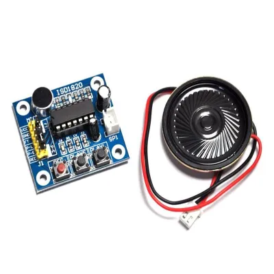 【✱2023 HOT✱】 quan59258258 โมดูลบันทึกเล่นซ้ำด้วยเสียง Isd1820สำหรับลำโพง Arduino พร้อมแตรบอร์ดเสียงโทรศัพท์