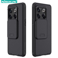 Nillkin เคส CamShield Pro สำหรับ OnePlus Ace Pro/ สำหรับ OnePlus 10T พร้อมกล้องเลื่อนอุปกรณ์ป้องกันฝาครอบฮาร์ดพีซี + เคส TPU snjspk