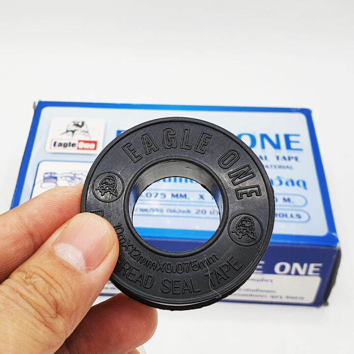 eagle-one-เทปพันเกลียว-ผลิตจาก-ptfe-100-ขนาด-12-มม-x-10-ม-จำนวน-1กล่อง-20-ม้วน-ของแท้-100