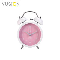 Vusign นาฬิกาปลุกเสียงกระดิ่ง นาฬิกาปลุก มีไฟตอนกลางคืน ตั้งปลุกได้ หน้าปัดใหญ่ รุ่นคลาสสิก สไตล์วินเทจ Alarm Clock
