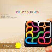 Creative 3D Intelligence Puzzle Crazy Curve Sudokuเกมปริศนาเส้นเรขาคณิตเมทริกซ์ของเล่นปริศนาสำหรับของเล่นเด็กเรียนรู้ของขวัญ