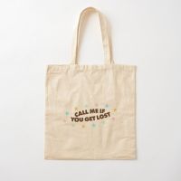 Call Me If You Get Lost Cotton  Canvas Bag Shopper Unisex Travel Designer Women Printed Handbag Tote Foldable Grocery Nails Screws Fasteners