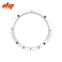 2PCs High Quality Universal Aluminum Alloy 6.5 inch Speaker Mount Speakers Pad Adapter Plates cket Ring Mat Car Refit 6.5