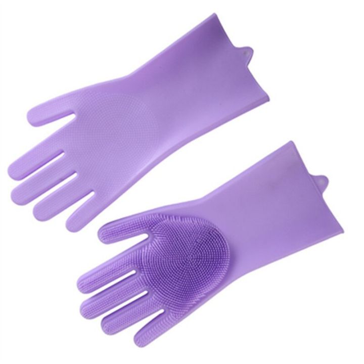 1pair-dish-washing-clean-gloves-magic-silicone-scrub-rubber-reusable-sponge-glove-kitchen-cleaning-tools-anti-slip-and-scald-safety-gloves