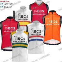 Ineos Grenadier 2023 Cycling Vest Windbreaker Men Wind Vest Australian France Spain World Champion Sleeveless MTB Motorcycle