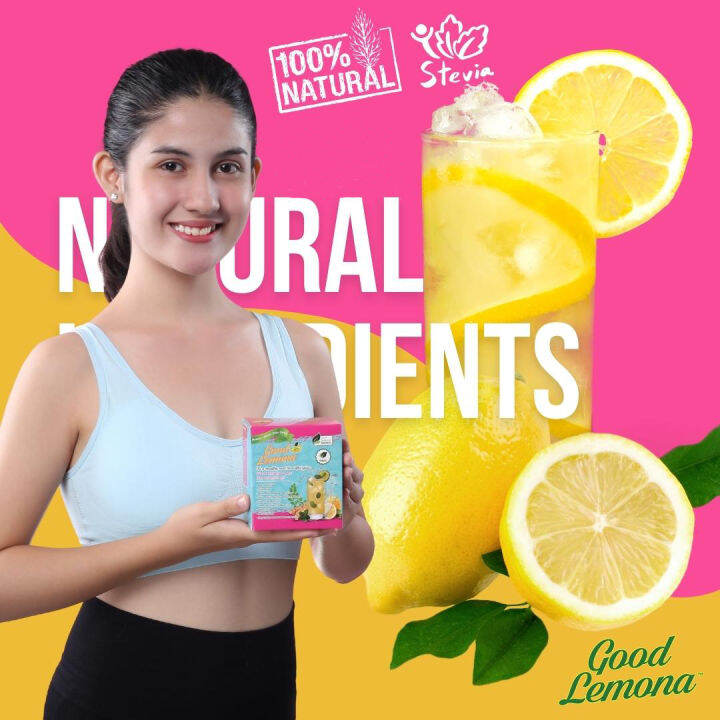 [FREE SHIPPING] ORIGINAL GOOD LEMONA BEAUTY AND DETOX JUICE DRINK 21G