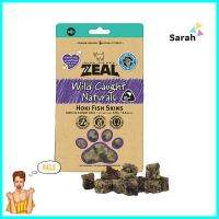 ขนมสุนัข ZEAL รสหนังปลาหิมะ 125 ก.DOG TREAT ZEAL HOKI FISH SKIN 125G **ราคาดีที่สุด**