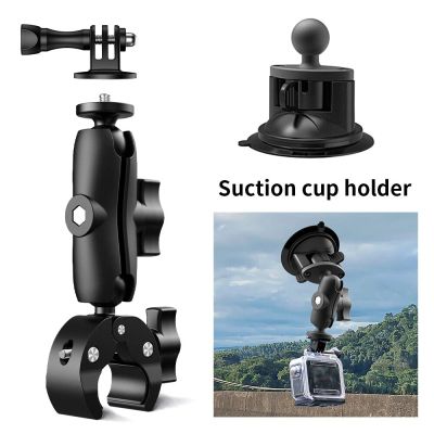 Multifunctional Magic Arm Clip With 360°Ball Head Stand For Canon Sony Photography Accessories Action Camera Bracket Super Clamp