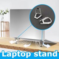 1 Pair Portable Foldable Mini Cooling Bracket Laptop Stand Accessories Suporte Notebook For MacBook Universal Desktop Holder New Laptop Stands