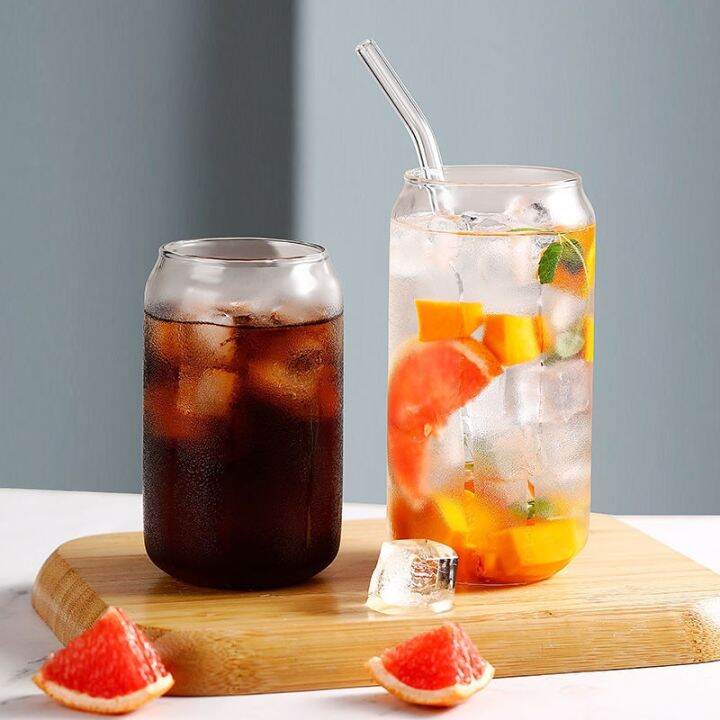 cw-360-500ml-glass-cup-reusable-coke-transparent-juice-beer-can-mug-drinkware-accessories