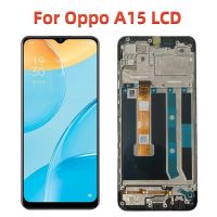 6.52 Original For Oppo A15 LCD Display Touch Screen Digitizer Assembly For Oppo A15s With Frame CPH2185