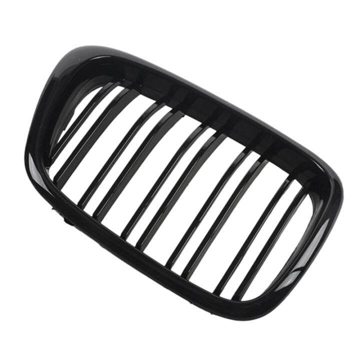 glossy-black-front-hood-kidney-grille-grill-dual-line-for-bmw-e39-5-series-525-528-1995-2004-51137005837-51137005838-replacement